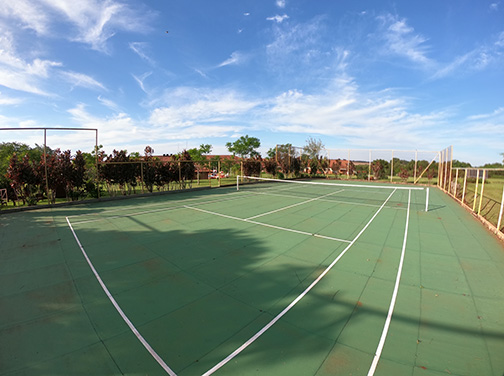 quadra de tenis tenondé park hotel sao miguel das missões